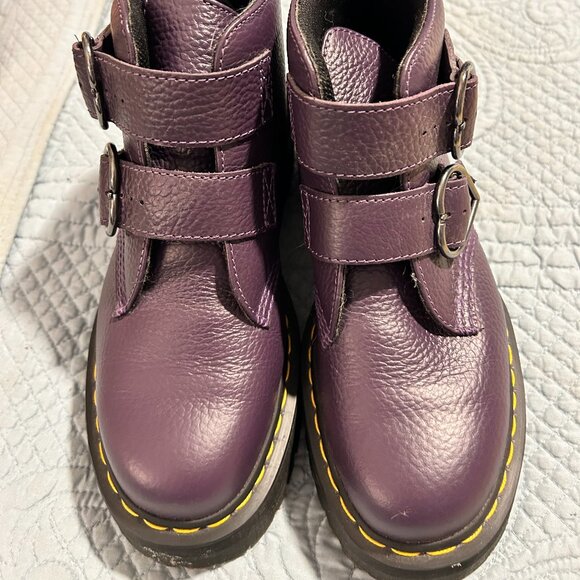Purple platform Dr Marten - Picture 6 of 7